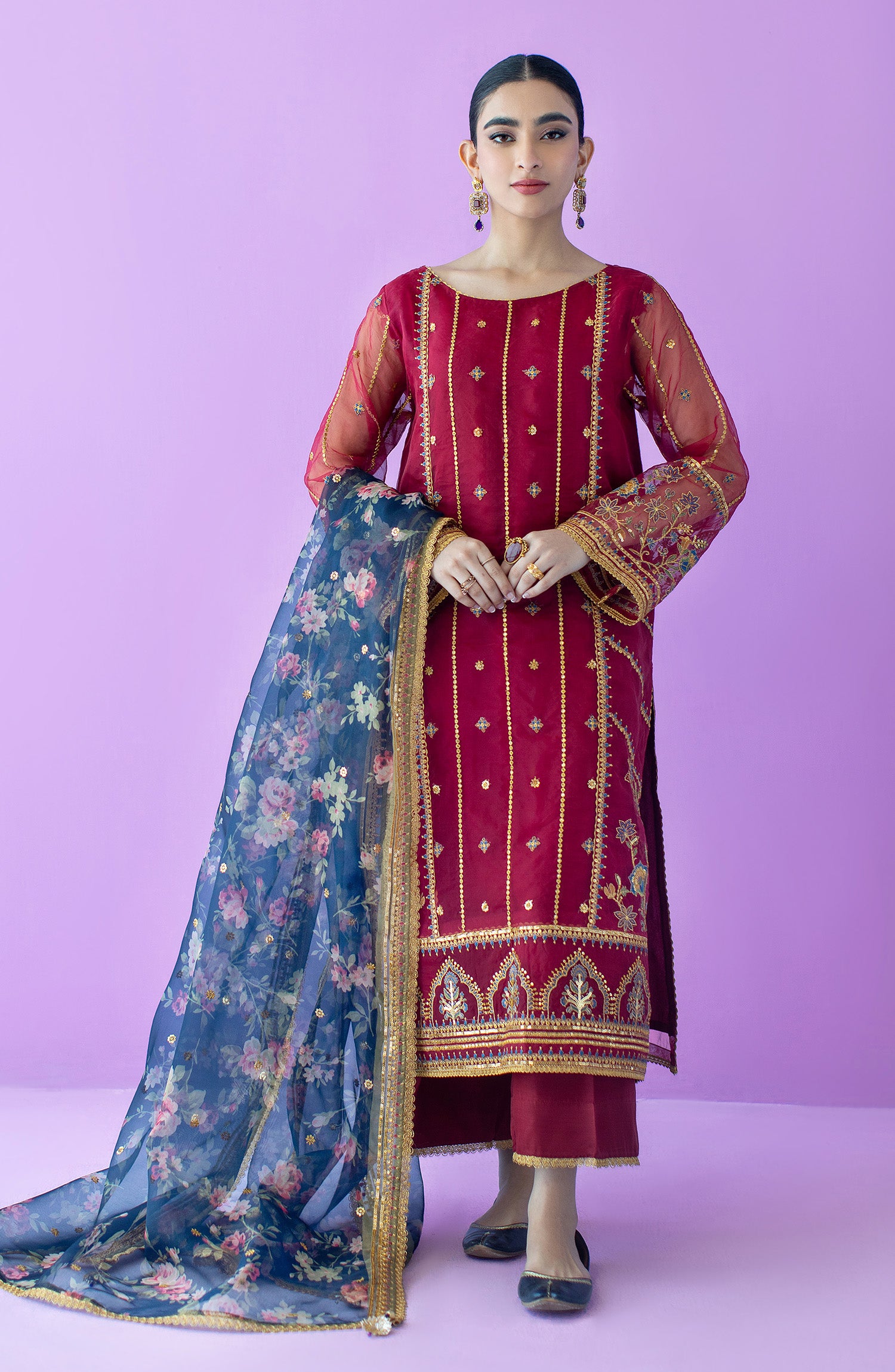 Buy online Embroidered Anarkali Semi-stitched Suit Set from Suits & Dress  material for Women by Divine International Trading Co for ₹2279 at 67% off  | 2024 Limeroad.com